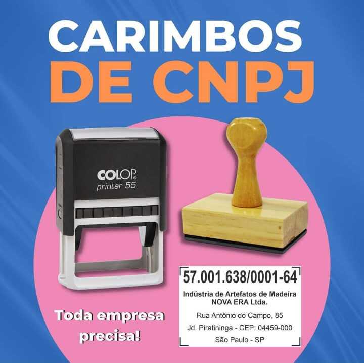 carimbo CNPJ